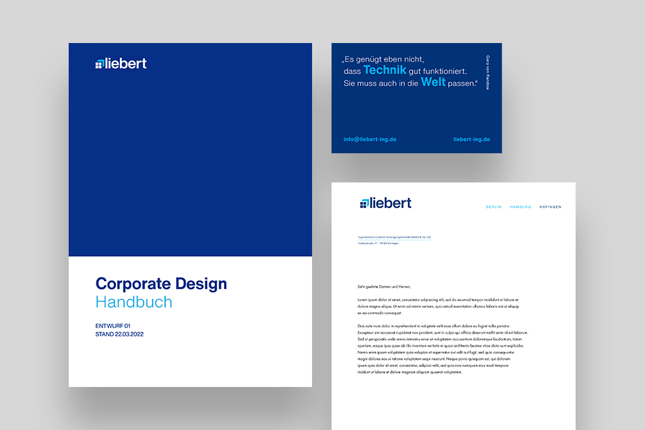 Liebert Corporate Design Handbuch